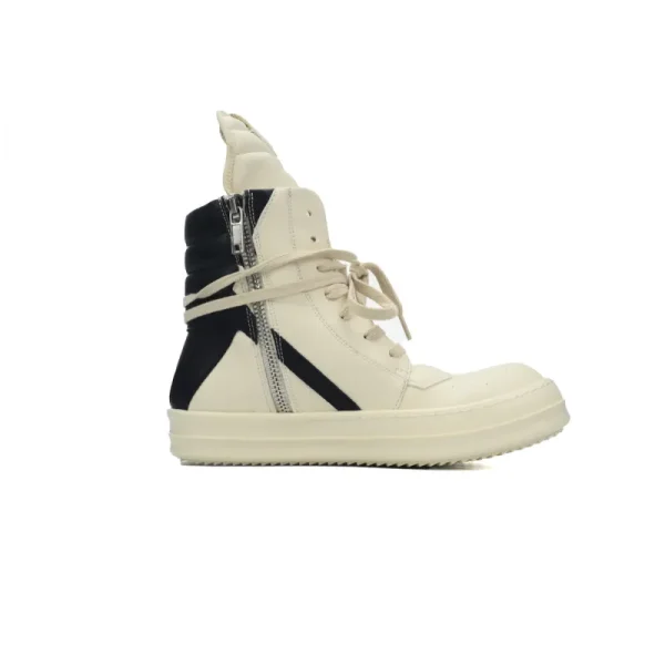PK God Batch Rick Owens Luxor Geobasket High 'Milk Black'