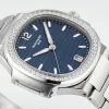 970eeb04c6634c3c00eae9fb48185373 Patek Philippe Blue Nautilus Ladies Watch