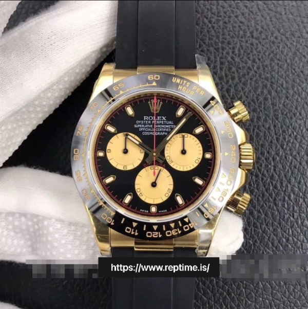 9774e5416739f5b0c1365e58c3b8a759 Rolex Daytona 116518.1 Men Black & Gold 40MM