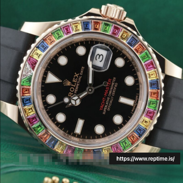 9826865c369c1a00be255b3db0d30c22 Rolex Yacht Master 116695 Men Automatic 40MM
