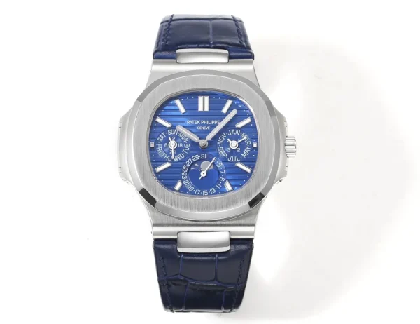 99f077bc097e592069de9dff6a0a0737 Patek Philippe Blue Nautilus Perpetual Watch