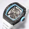 99f671f7a490e41faa974f9801f55601 Richard Mille RM055 Black Carbon Fiber Watch