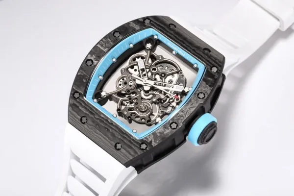 99f671f7a490e41faa974f9801f55601 Richard Mille RM055 Black Carbon Fiber Watch