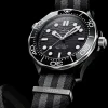 Omega Seamaster Men Automatic Black Fabric 007 Watch O21092442001002