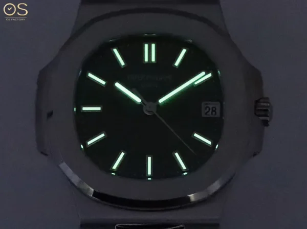 OSFactory Steel King Blue Nautilus Watch
