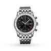 Breitling Navitimer Men Automatic Black Stainless Steel Watch A24322121B2A1