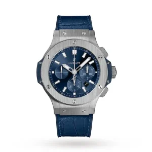9ec31e49069a858f0cfd66bd6bcb5dac Hublot Big Bang Men Automatic Blue Alligator Watch 301.SX.7170.LR