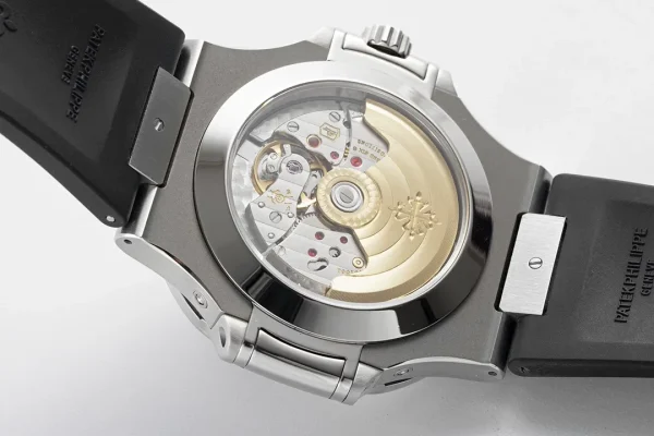 Patek Philippe Blue Nautilus Rubber Watch