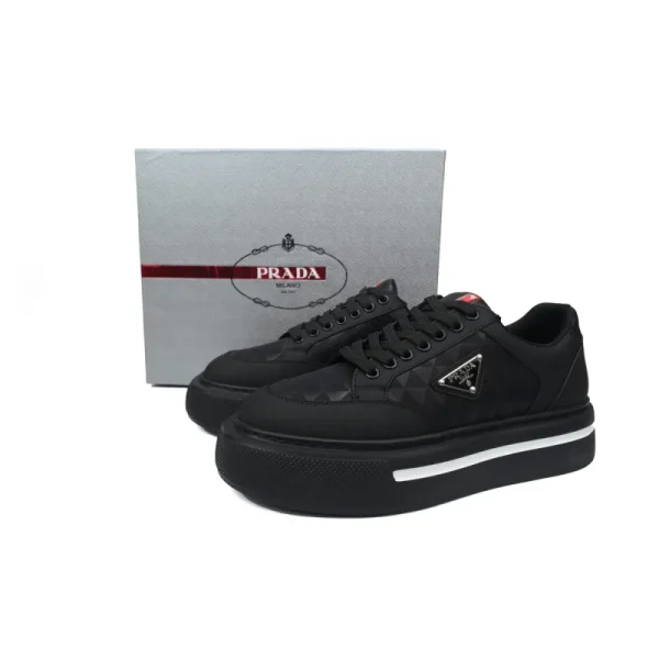 9f3e87a71d6ba188e73375adb69b982e PK God Batch Prada Sneakers Thick bottom black