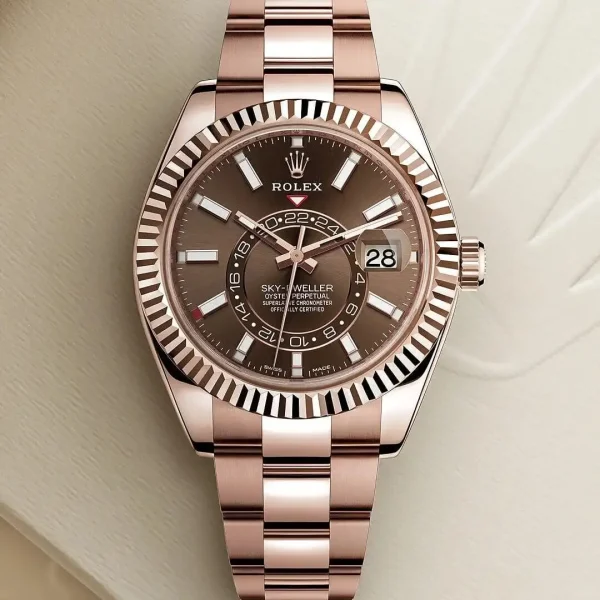 a0c3b1564eb9ce4077282a5496d5d11b Rolex Sky-Dweller 326935 Chocolate
