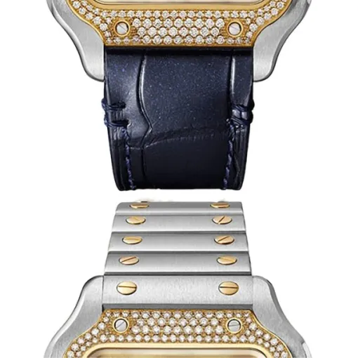 a41cc3efdcb7d258d96901bf098831a9 Cartier Santos de Cartier Women Automatic Gold Watch W3SA0007