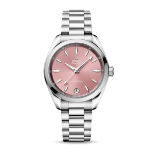 a42ab2b9a6b94396260535a9a1e16894 Omega Aquaterra Women Automatic Rose Stainless Steel Watch O22010342010003