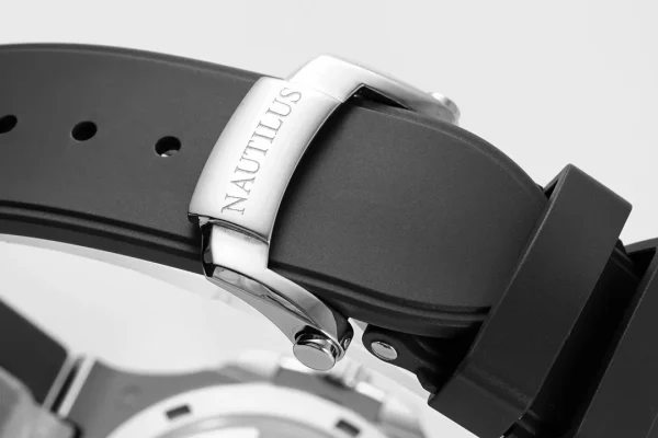a658c9b0cf15f8c22053c2e83458f493 Patek Philippe Nautilus Blue Rubber Strap Watch