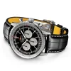 a6d4d6168ef0a823cc5244e4952951e7 Breitling Navitimer Men Automatic Black Alligator Watch AB0137211B1P1