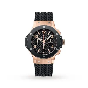 a6e7beef6aa3d9203f712d2c749fe59a Hublot Big Bang Men Automatic Black Rubber Watch 301.PB.131.RX