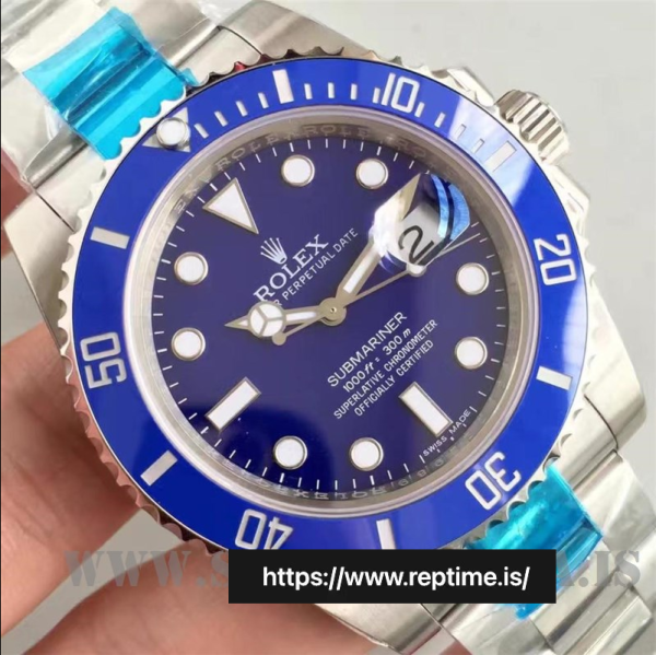 a799abaf19b480c91bbbb074a0e0d8d5 Rolex Submariner 116619.1 Men Blue 40MM