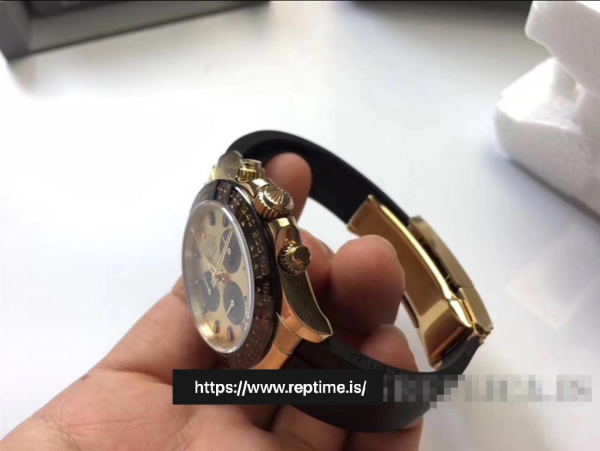 a80a6fa8e638f446343df80c82f2730d Rolex Daytona 116518.2 Men Gold & Black 40MM