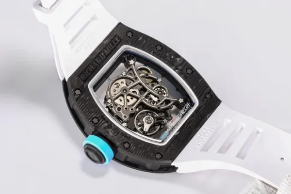 a8e61e35f7d6aa4b2ff300bce42b7028 Richard Mille RM055 Black Carbon Fiber Watch