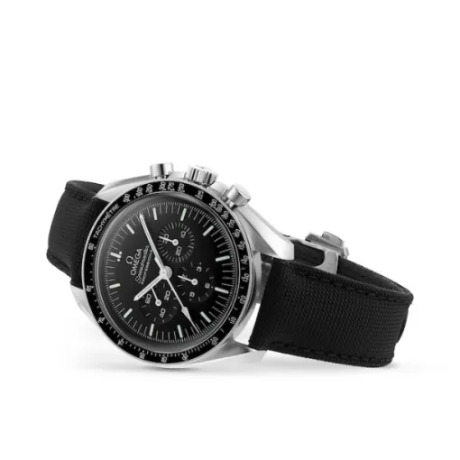 a8f203e377b8b865e622c2e49c56c43f Omega Speedmaster Men Automatic Black Nylon Watch O31032425001001