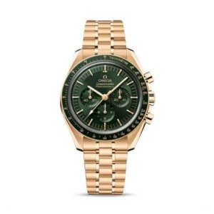 a91e24c89f3553e5ff65872ae3869d72 Omega Speedmaster Unisex Automatic Green 18ct Yellow Gold Watch O31060425010001