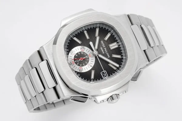 a97064e59d484823bab24be058651f53 Patek Philippe 5980 Silver Black Watch
