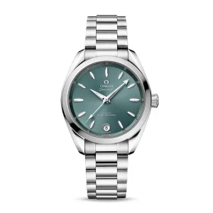 a9d531a49ac7ac4b5e21ee378f350e75 Omega Aquaterra Women Automatic Green Stainless Steel Watch O22010342010001