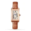 aa3335b18223e5014040fb975b635d1c Cartier Tank Américaine Women Quartz Silver Alligator Watch W2607456