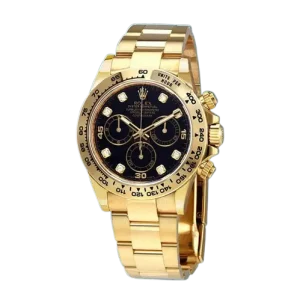 Rolex Daytona Men’s 40mm 116508BKDO Yellow Gold-tone Automatic