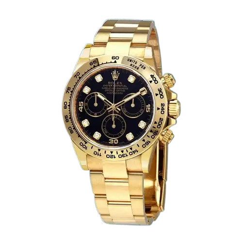 Rolex Daytona Men’s 40mm 116508BKDO Yellow Gold-tone Automatic