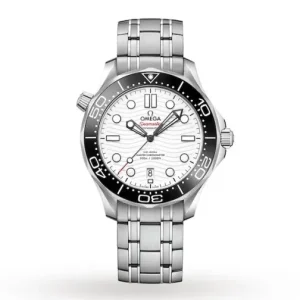 Omega Seamaster Men Automatic White Stainless Steel Watch O21030422004001