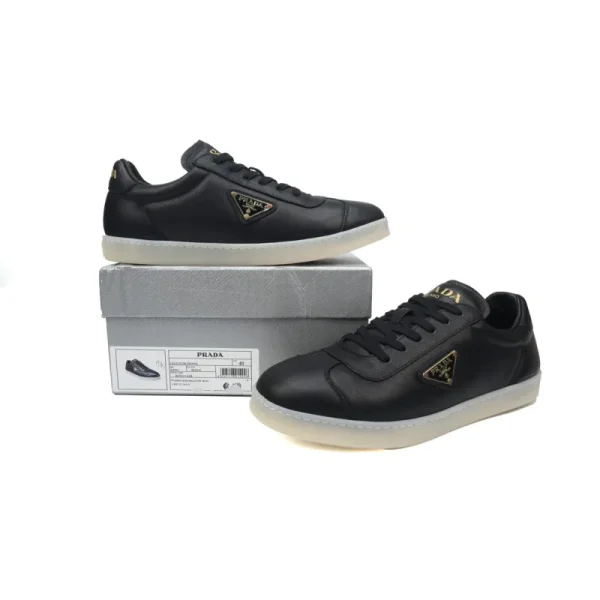 af8dcceaaf20e1fd8902d5f9841579db PK God Batch Prada Downtown Low Sneakers Black