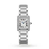 b1ac2eb5f745875a36789a262ab12692 Cartier Tank Française Women Quartz Silver Stainless Steel Watch W4TA0008