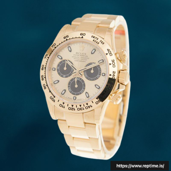 b1c4ec1eecb350f29da76746a9219bc7 Rolex Daytona 40mm 116508BKCSO Men’s Bracelet Yellow Gold-tone