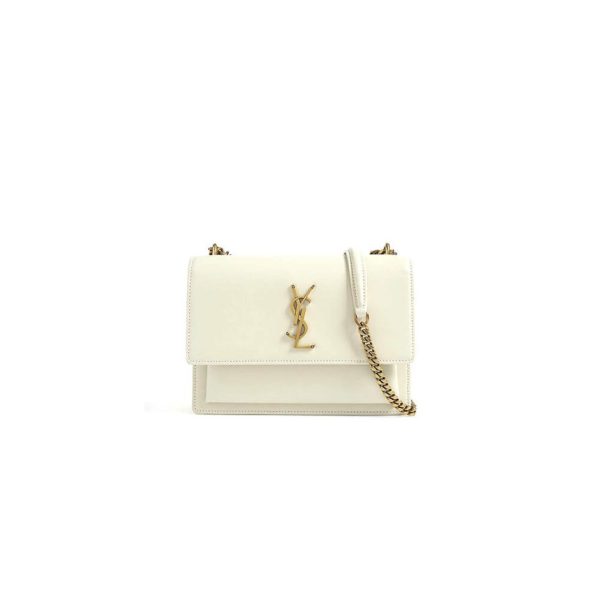 SUNSET CHAIN WALLET IN SMOOTH LEATHER