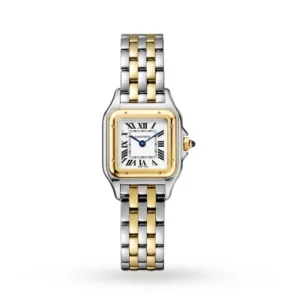 b2b3d2bde45749c6fad0179617a99449 Cartier Panthère de Cartier Women Quartz White 18ct Yellow Gold Watch W2PN0006