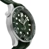 b2ca81a4276e755f7530cc3e8d3bdab3 Omega Seamaster Men Automatic Green Rubber Watch O21032422010001