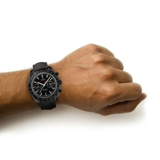 b39c3dbfbca1039f31a234fe260131b0 Omega Speedmaster Men Automatic Black Fabric Watch O31192445101007