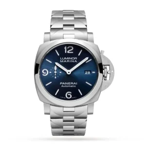b3e84ccb6b4255204fe7ea4134780ea1 Panerai Luminor Men Automatic Blue Stainless Steel Watch PAM01316