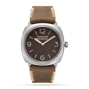 b4a76ca20e56885cdaa7d680c99927a2 Panerai Radiomir Men Automatic Brown Calf Watch PAM01243