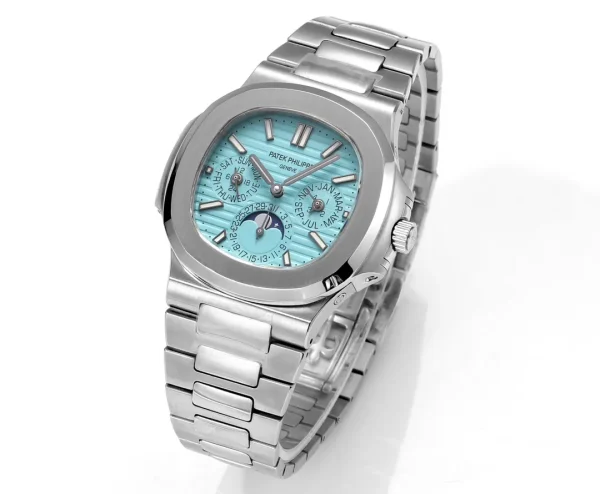 b62e9038f0751478192b51ebd74d4461 Patek Philippe Nautilus Blue Perpetual Calendar