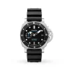 Panerai Submersible Men Automatic Black Rubber Watch PAM00683