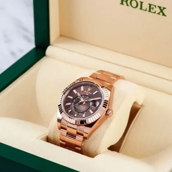 b843478cac6abc90351c82498e08747a Rolex Sky-Dweller 326935 Chocolate