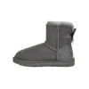 UGG Mini Bailey Bow II Boot Grey Women's