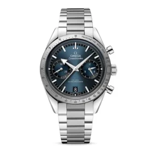 b9fb37f3addbf89bb9cdd7a4f62b0602 Omega Speedmaster Men Automatic Blue Stainless Steel Watch O33210415103001