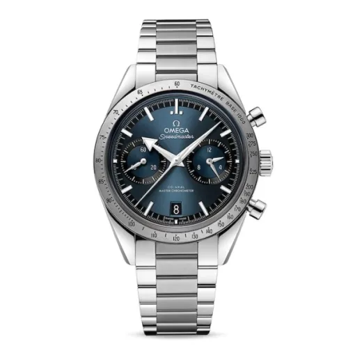 b9fb37f3addbf89bb9cdd7a4f62b0602 Omega Speedmaster Men Automatic Blue Stainless Steel Watch O33210415103001