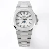 bad2e48f3e362651eb27424ab90df5b5 Patek Philippe Nautilus Silver Annual Calendar