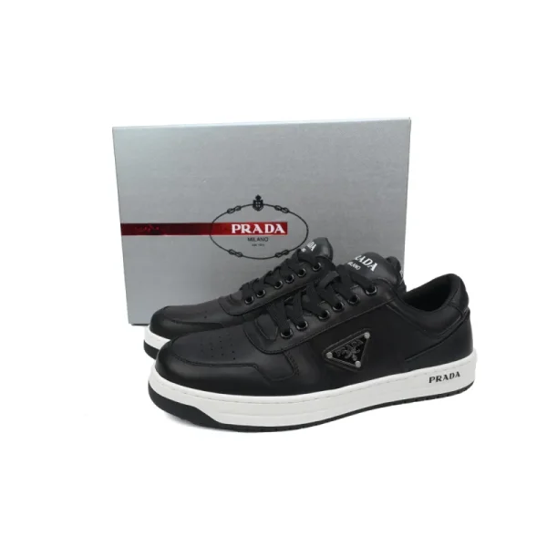 bc20671a25951052b22ee20199dfd74e PK God Batch Prada Downtown Low Sneakers Black