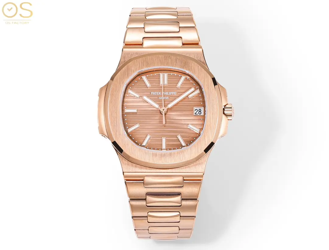 bc36c309ee97eaec9122487a4b9d0328 OSFactory Rose Gold Nautilus Style Watch