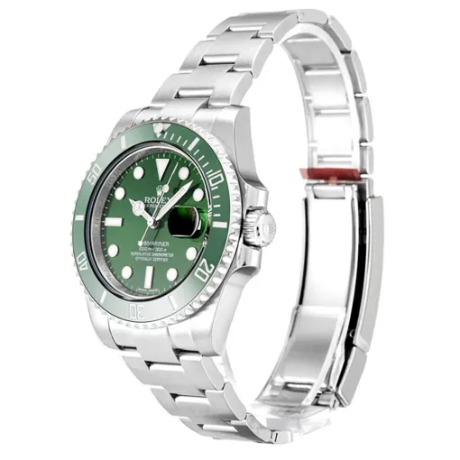 bcf2708fb67a28386e8a8bdf23701ec1 Rolex Submariner Green Dial 116610LV (Hulk)
