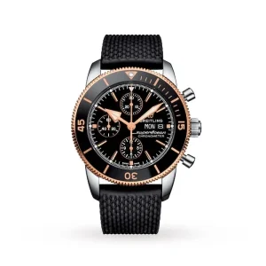 bd8e479dc1aca4f13eff0ab827145199 Breitling Superocean Heritage Men Automatic Black Rubber Watch U13313121B1S1